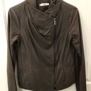 Leather jacket